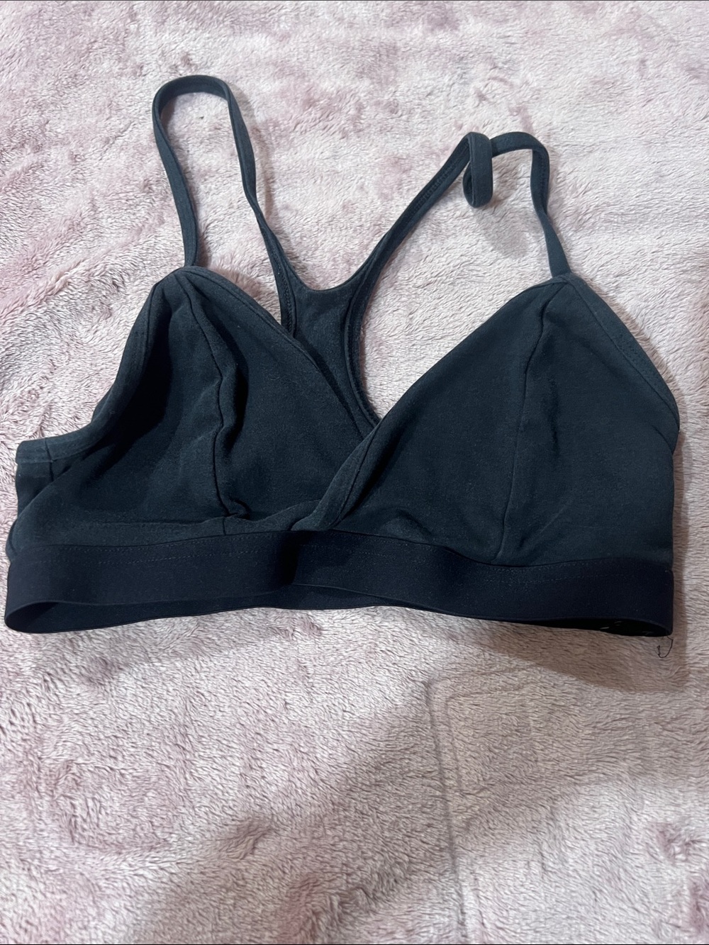 Fabletics Black Wirefree Sports Bralette - Picture 1 of 7